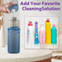 Flat Floor Cleaning Spray Mop with 16.9 fl oz Refillable Bottle