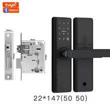 2026 Smart Door Lock With Bluetooth, Tuya App, Fingerprint & Keypad