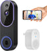 Smart Wireless Video Doorbell Camera Night Vision Security Surveillance