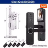 Tuya WiFi Smart Door Lock with Fingerprint, Password, RFID & App Unlock | 22X147