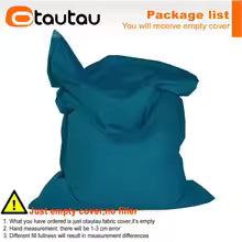 M/L Outdoor/Home Bean Bag Cover 140x180cm DD103