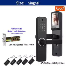 Tuya WiFi Smart Door Lock with Fingerprint, Password, RFID & App Unlock | 22X147