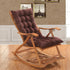 All Seasons Thickened Universal Lounge Chair Cushion for Rattan Chairs, Tatami, 18.9 x 47.2 Inch, Burgundy