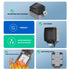 IP66 Weatherproof Outdoor Double Socket | EU