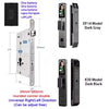 3D Face Recognition Smart Door Lock with Camera | Tuya & Smart Life App Control | Voice Intercom | Fingerprint & Password | Rechargeable Battery | 30280 SC S-H SB