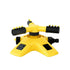 360 Degree Automatic Rotating Sprinkler Head for Nursery Irrigation, Three Pronged Series