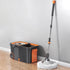 Automatic Spin Mop and Bucket Set with 6 Microfiber Refills