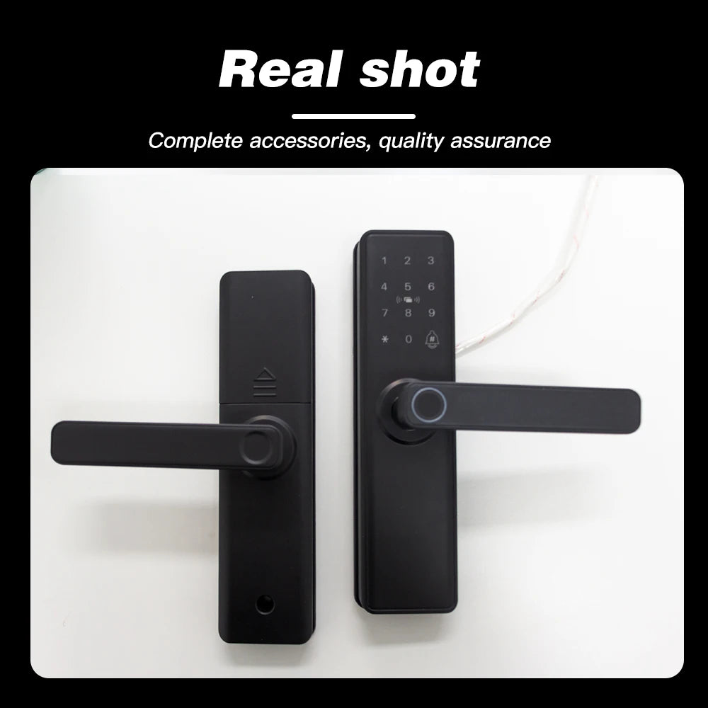 2026 Smart Door Lock With Bluetooth, Tuya App, Fingerprint & Keypad
