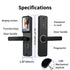 Tuya WiFi Smart Door Lock with Fingerprint, Password, RFID & App Unlock | 22X147