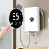 Electric Water Heater Bathroom Wall Mount LCD Display 5500W