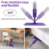 Flat Floor Cleaning Spray Mop with 16.9 fl oz Refillable Bottle