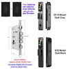 3D Face Recognition Smart Door Lock with Camera | Tuya & Smart Life App Control | Voice Intercom | Fingerprint & Password | Rechargeable Battery | 30280 SC S-H SB