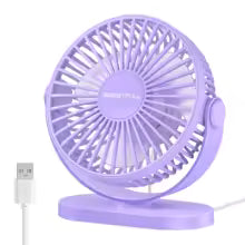 Portable USB Desk Fan with 3 Speed Settings S1s