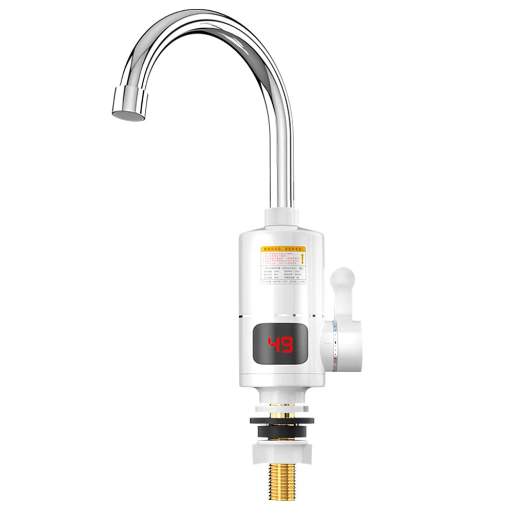Instant Electric Heating Water Faucet Tap With 360 Degree Rotation