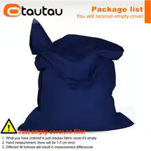 M/L Outdoor/Home Bean Bag Cover 140x180cm DD103