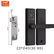 2026 Smart Door Lock With Bluetooth, Tuya App, Fingerprint & Keypad