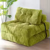 Folding Sofa Bed, Convertible Sleeper Chair with Pillow, Portable Fold Out Chair Bed Comfy Floor Sofa Lounge