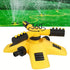 360 Degree Automatic Rotating Sprinkler Head for Nursery Irrigation, Three Pronged Series