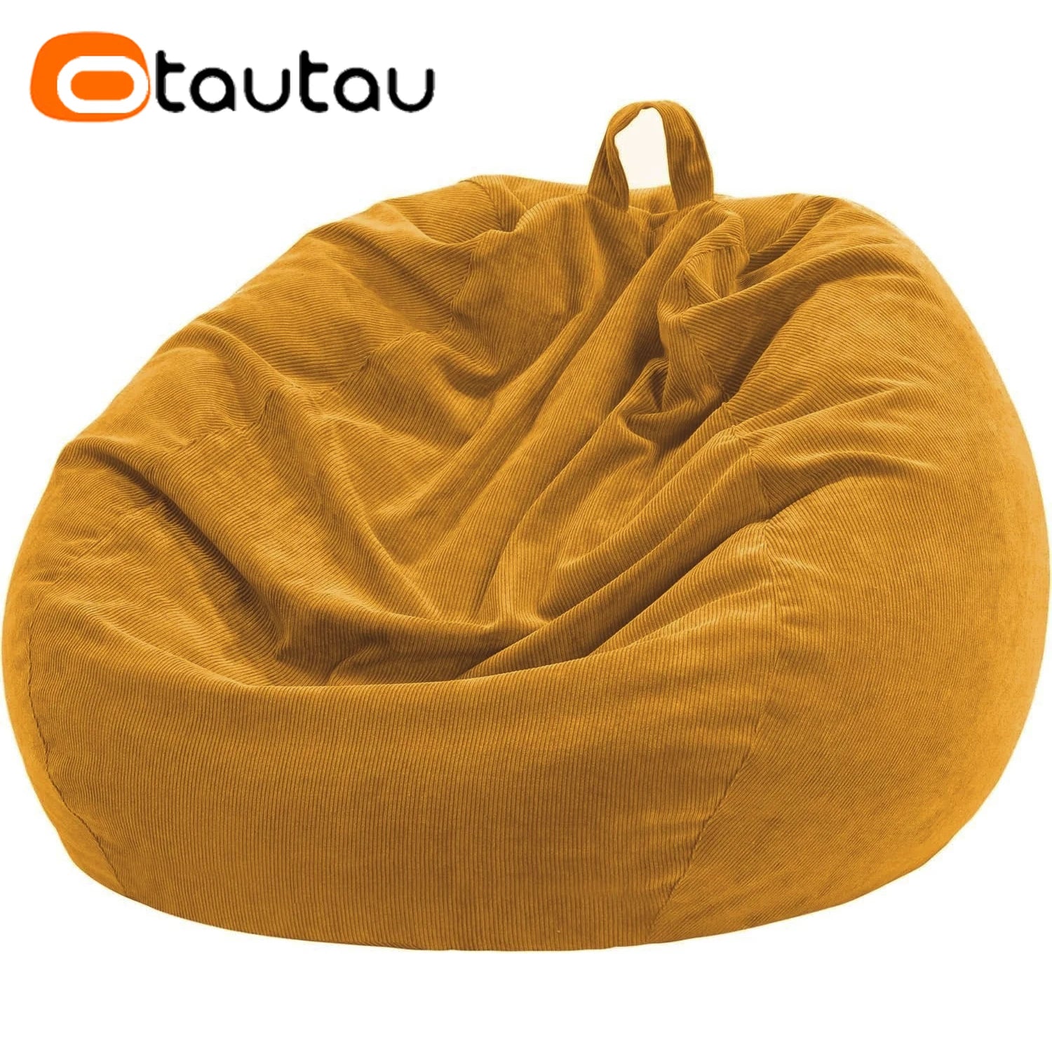 Corduroy Bean Bag Cover Doll Storage Pouf Corner Beanbag DD005 | DD005