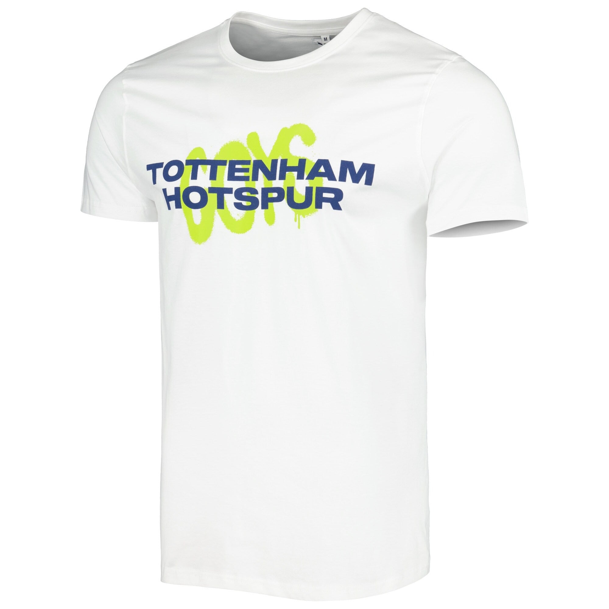 Tottenham Hotspur Graffiti T-Shirt – White Cotton Crew Neck - Shoppeno™