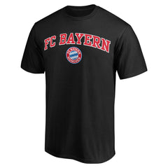 Bayern Munich Heart and Soul T-Shirt – Black, 100% Cotton - Shoppeno™