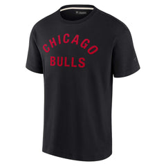 Shoppeno™ Chicago Bulls Elements Super Soft Unisex T-Shirt – Black
