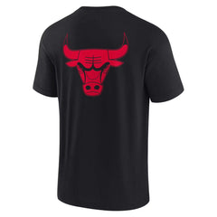 Shoppeno™ Chicago Bulls Elements Super Soft Unisex T-Shirt – Black