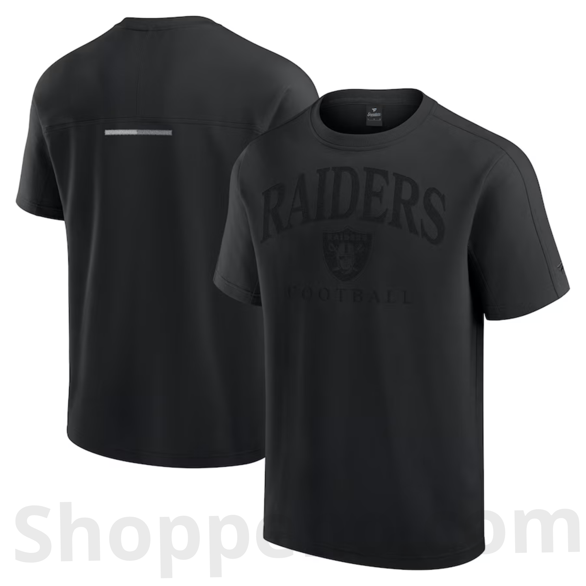 Shoppeno™ Las Vegas Raiders Elements Flex Tri-Blend Unisex T-Shirt – Black