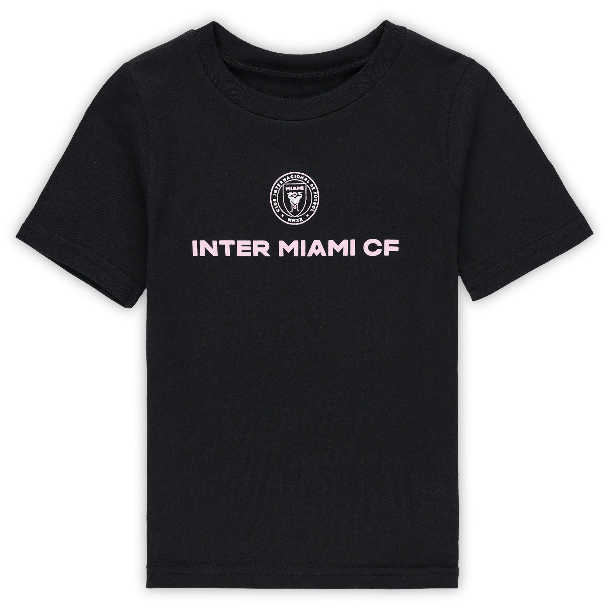 Shoppeno™ Lionel Messi Inter Miami CF Name & Number T-Shirt – Black
