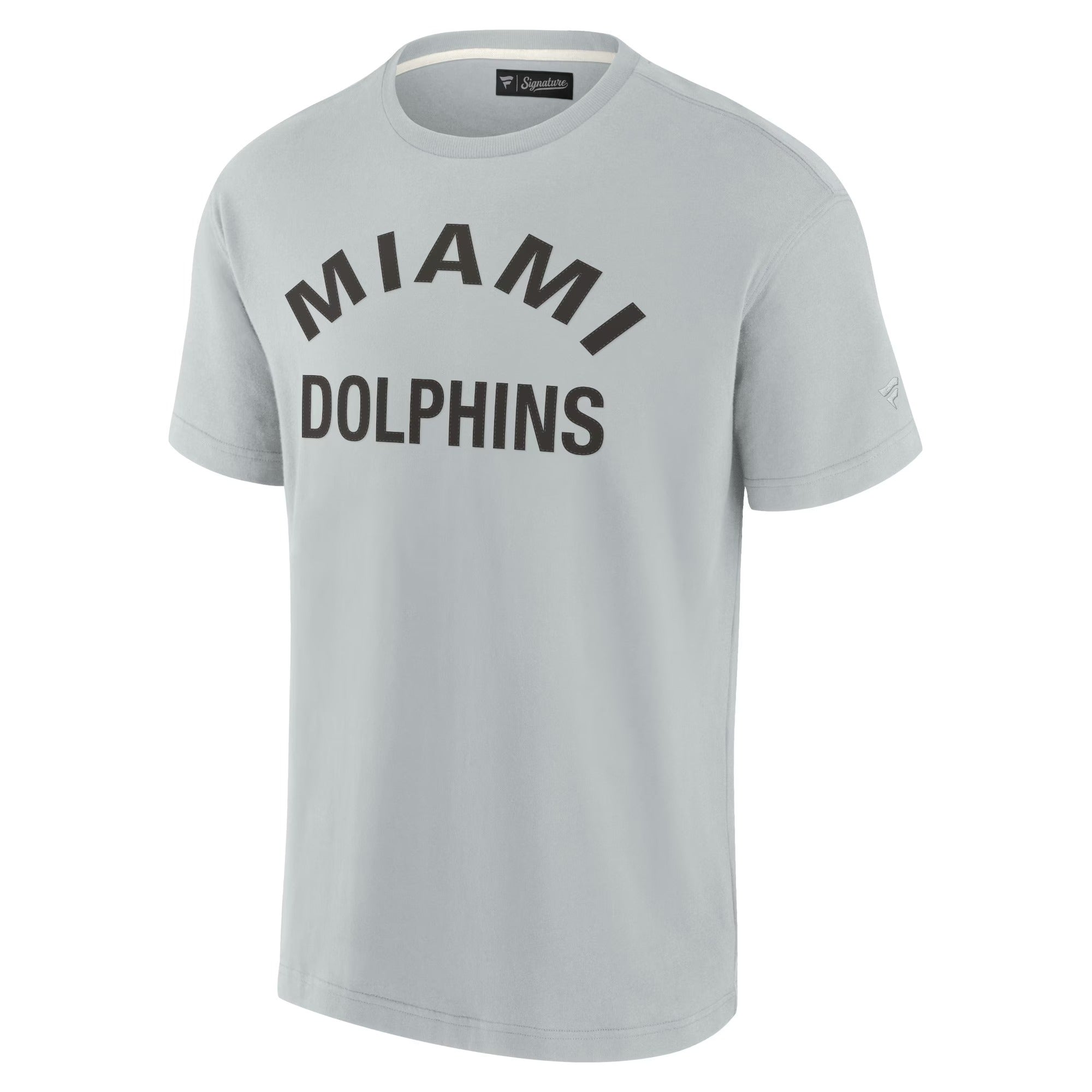 Shoppeno™ Miami Dolphins Elements Super Soft Fanatics Unisex T-Shirt – Gray