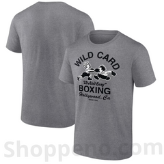 Wild Card Boxing It Ain't Easy Tri-Blend T-Shirt – Heather Gray - Shoppeno™