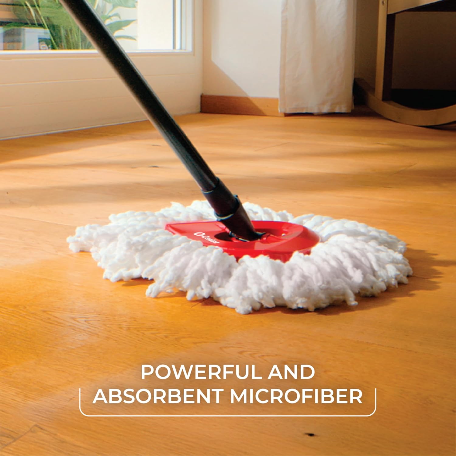 EasyWring Microfiber Spin Mop and Bucket Floor Cleaning System
