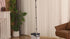 Flat Mop and Bucket Set with Hands-Free Wringer 13-Inch Dual Chamber System