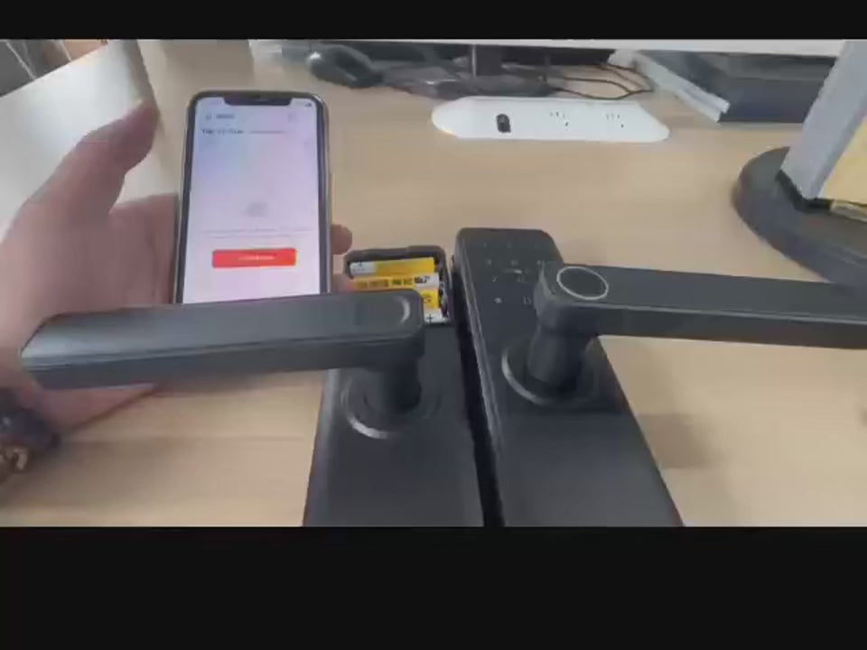 2026 Smart Door Lock With Bluetooth, Tuya App, Fingerprint & Keypad