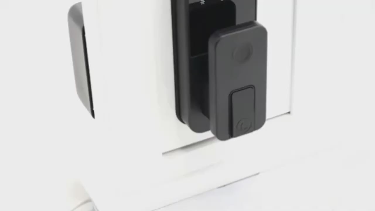 Outdoor Waterproof Fingerprint Lock, Facial Recognition Intelligent Door Lock, Outdoor Door Electronic Lock with Anti-Theft Code